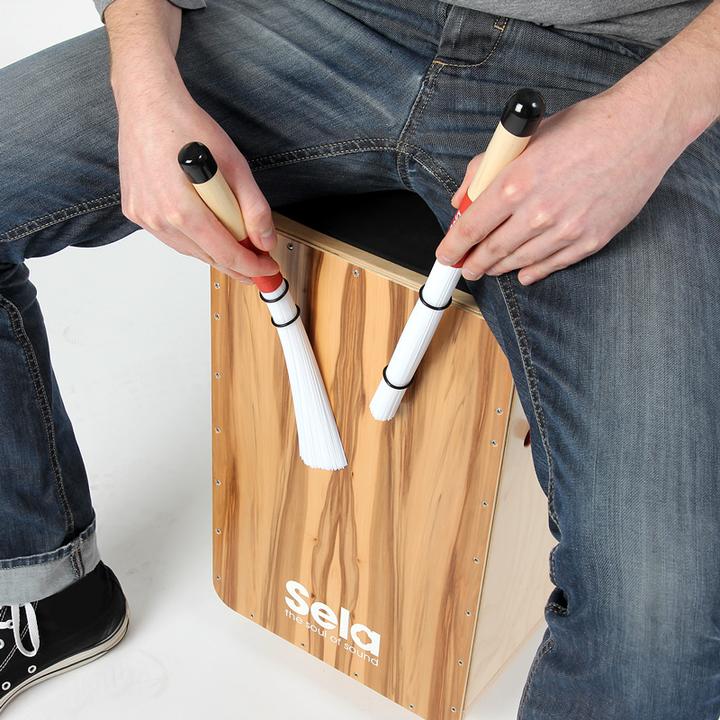 Produktbild Sela SE036 Cajon Brush mit 250 Nylon-Fasern (Cajon)