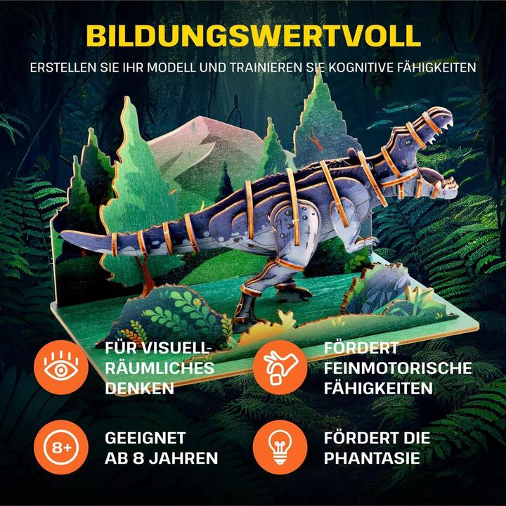 Immagine prodotto Escape Welt T-Rex - Modello in legno 3D (42 pezzi)