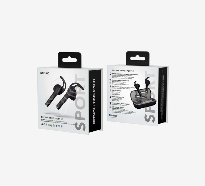 Actual product image Defunc True Sport (No noise cancelling, 30 h, Wireless)