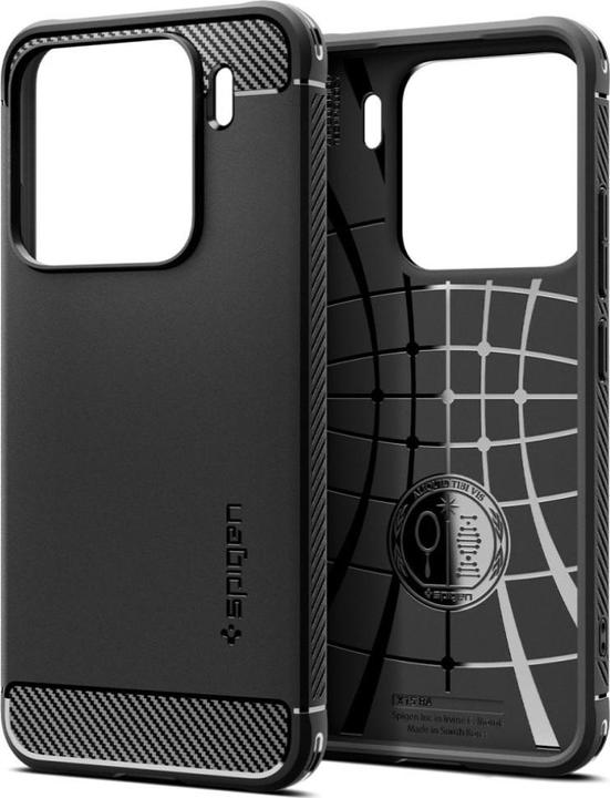 Actual product image Spigen Xiaomi 15 Case Rugged Armor Matte Black (Xiaomi 15)
