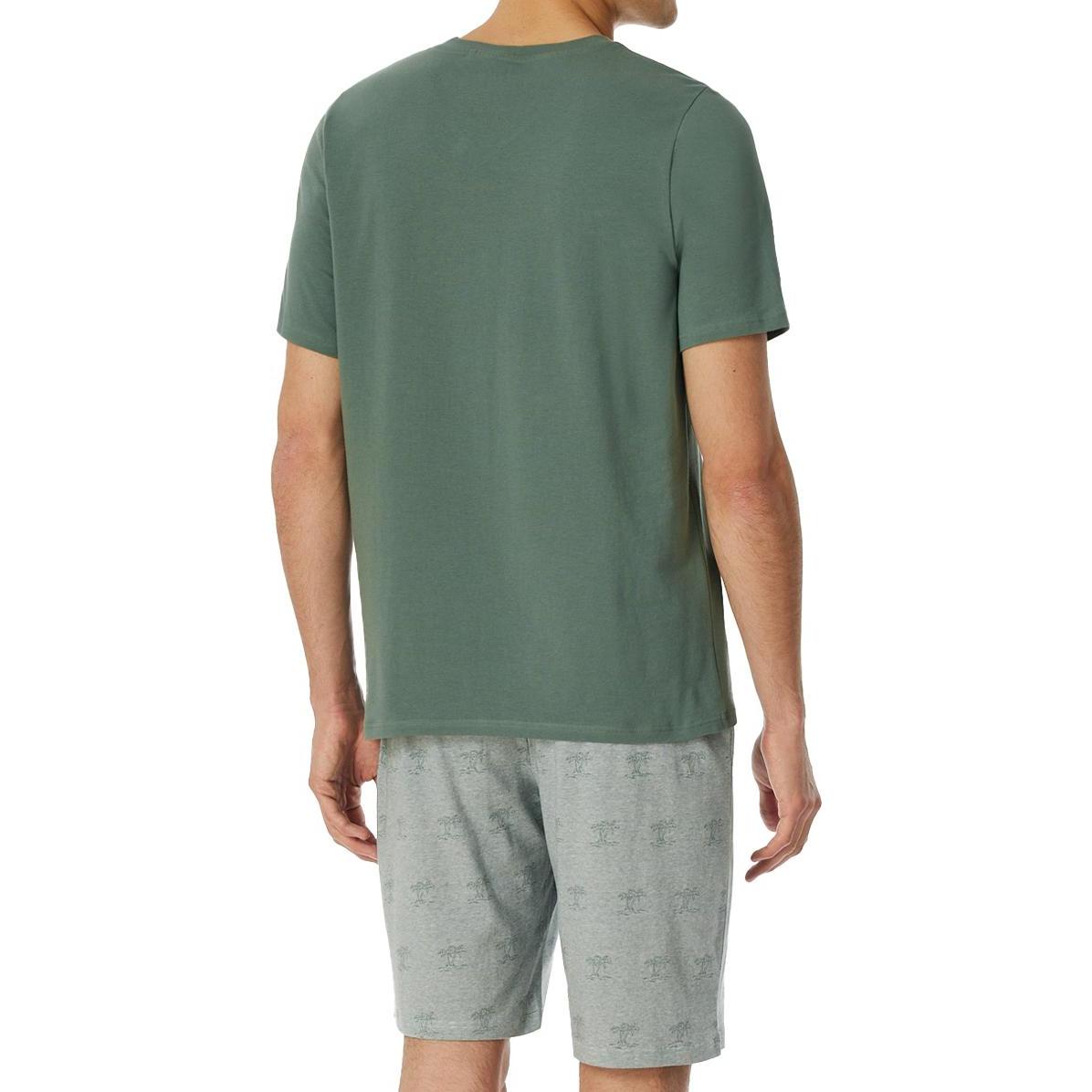 Thumbnail - Schiesser, Herren, Pyjama, 95/5 Nightwear Schlafanzug, Grün, (52)