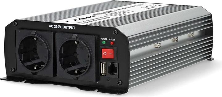 Produktbild Nedis Power Inverter änderte Sinus-Wellen - Eingangsspannung: 12 V DC - Geräteausgangsanschluss: Typ