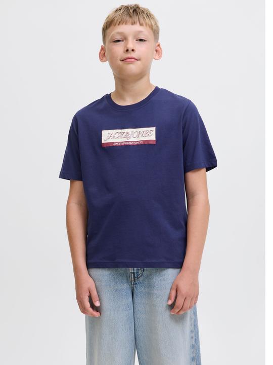 Produktbild Jack & Jones Jorinwood Block Brand Tee Ss Cn Noos Jnr (152)