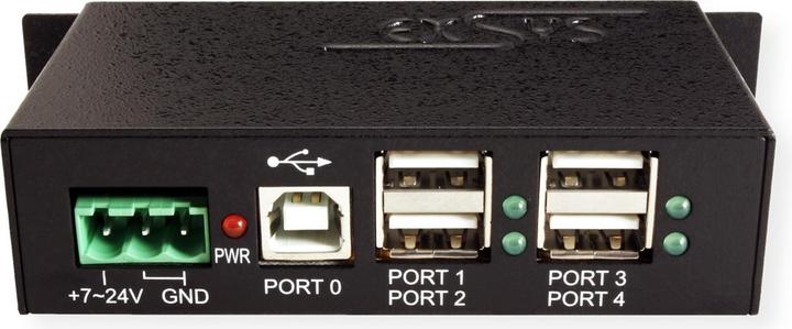 Produktbild Exsys USB 2.0 Hub (USB-B, 4 Ports)