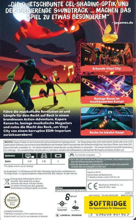 Immagine prodotto Sold Out Nessuna strada diritta (Switch, DE)