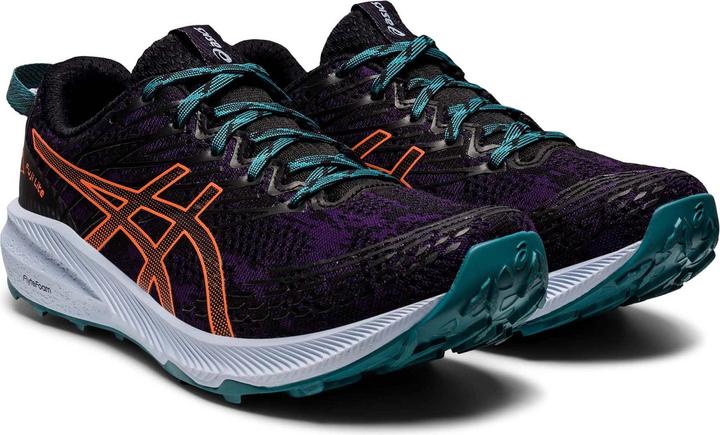 Actual product image ASICS Performance Fuji Lite 3 Lady Night Shade/Nova Orange (42)