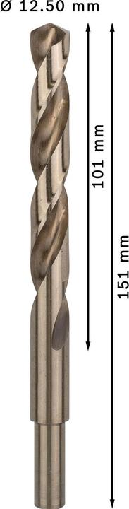 Productafbeelding Bosch Professional Zubehör HSS metalen draaiboor 12,5 m (12,5 mm)
