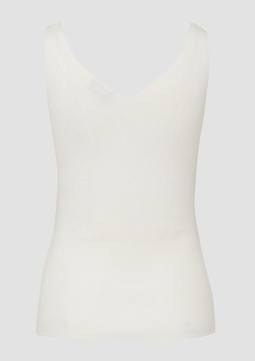 Produktbild s.Oliver Strickpullunder Ärmelloses Feinstrick-Top im Slim Fit (36)
