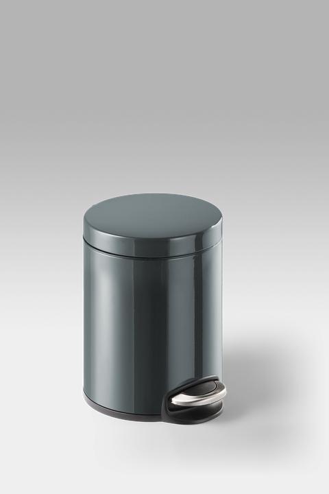 Produktbild Durable Treteimer Metall rund, Soft Close (5 l)