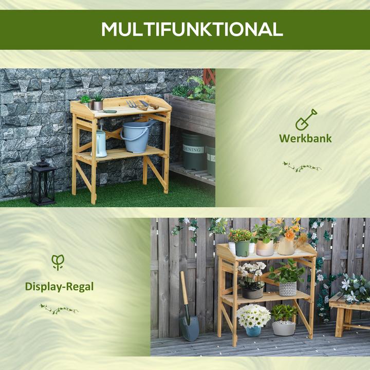 Produktbild Outsunny Hochbeet mit sechseckiger Form