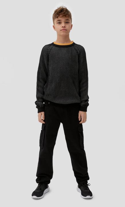 Image du produit s.Oliver Strickpullover Strickpulli in Two-Tone-Optik (L)