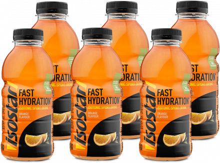 Actual product image Isostar Hydrate&Perform (12 x 500ml) (Orange, 12 x)