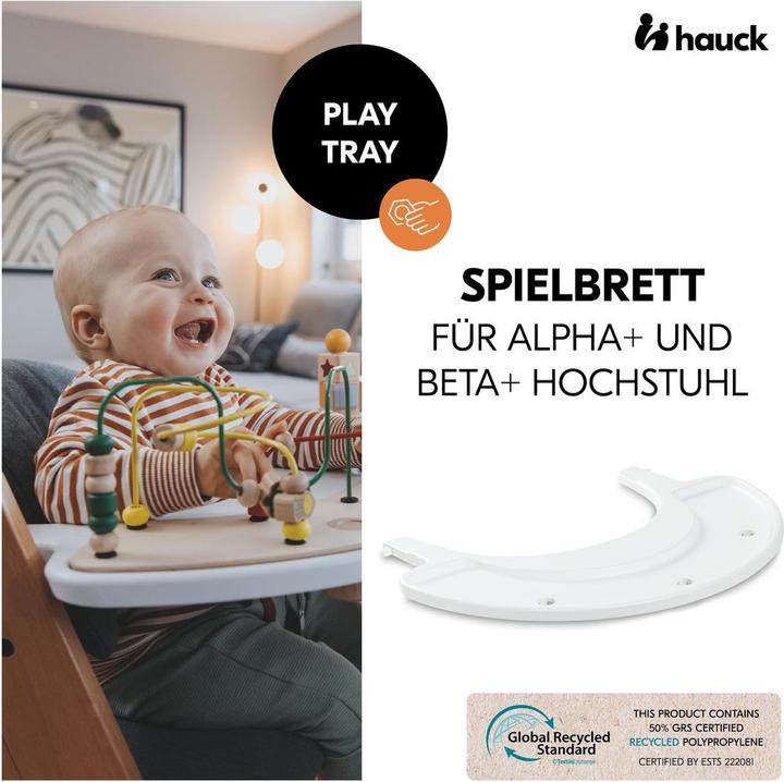 Produktbild Hauck Hochstühle Hochstuhl Alpha Plus Black - im Sparset inkl. (Hochstuhl)