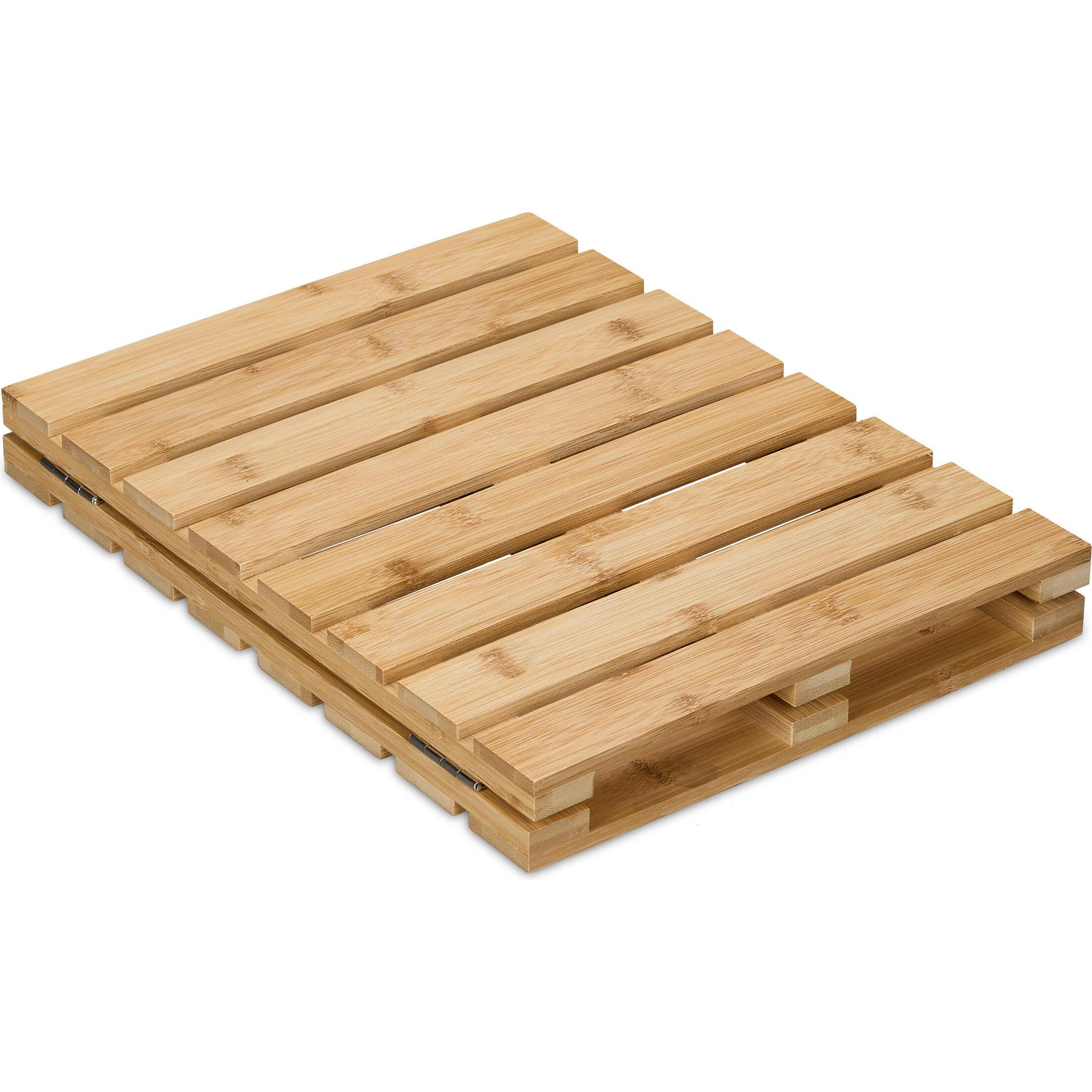 Relaxdays, Badteppich, Badematte (60 x 40 x 2.5 cm)