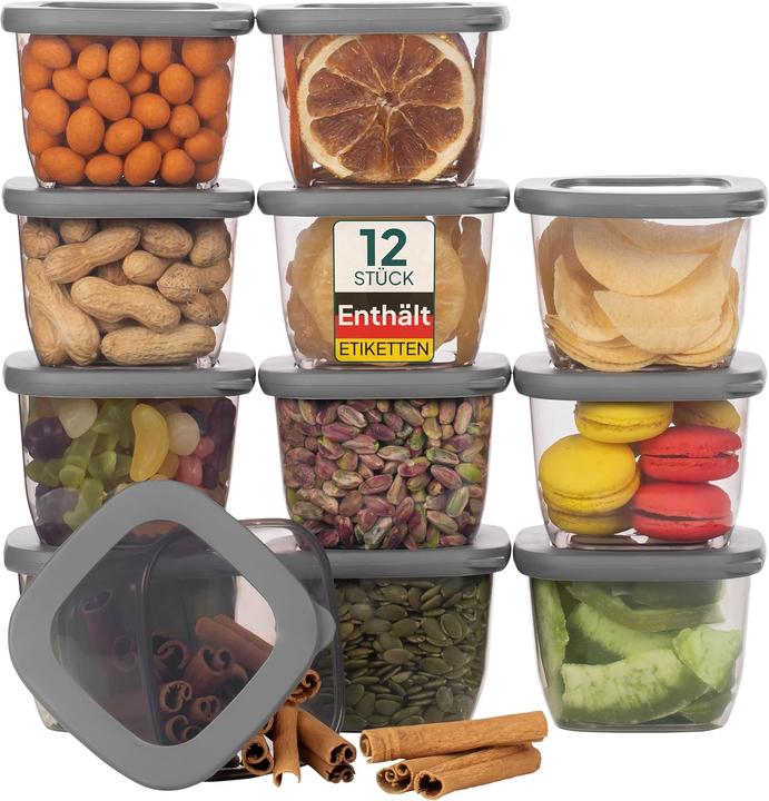 Image du produit Uandu Set de 12 boîtes à provisions (6.60 l)