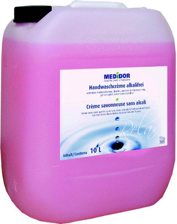 Actual product image Medidor Hand wash cream alkali free 10 liters (Liquid soap, 10000 ml)