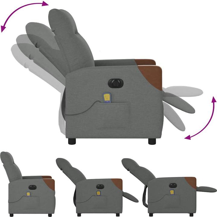 Image du produit vidaXL elektrischer Massagesessel