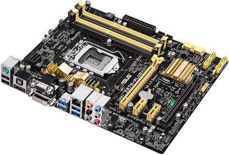 Produktbild ASUS Z87M Plus (LGA 1150, Intel Z87, mATX)