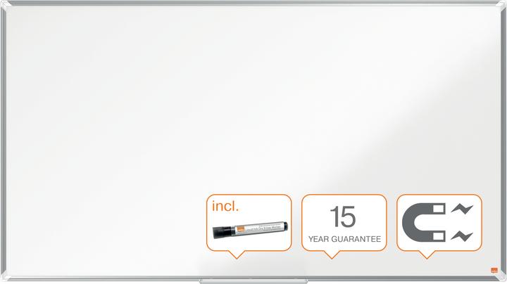 Produktbild Nobo Weisswandtafel Widescreen Premium Plus Stahl Nano Clean (155 x 87 cm)
