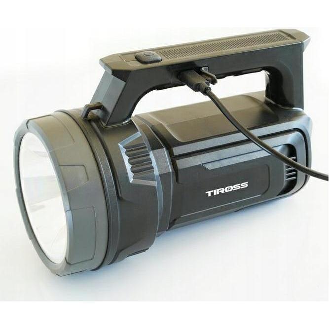 Tiross, Taschenlampe, Wiederaufladbare Taschenlampe 3W 260Lm Ts2253 (11 cm)