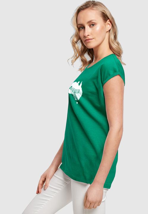 Produktbild Merchcode Ladies Australia X Extended Shoulder Tee - 116405 (L)