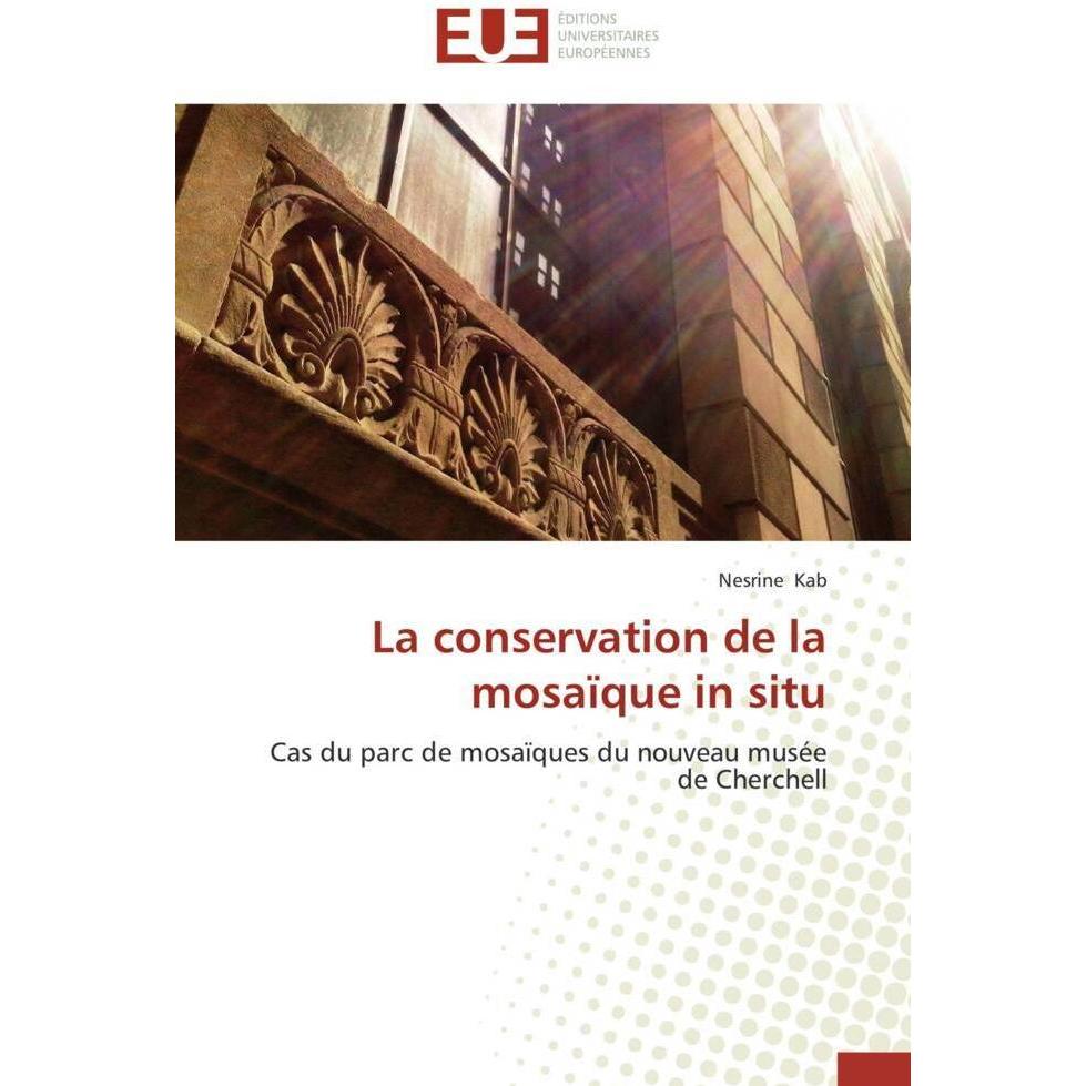 La conservation de la mosaïque in situ, Fachbücher