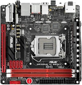 Actual product image ASUS R.O.G. Maximus VI Impact (LGA 1150, Intel Z87, Mini-ITX)