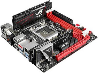 Actual product image ASUS R.O.G. Maximus VI Impact (LGA 1150, Intel Z87, Mini-ITX)