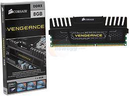 Produktbild Corsair Vengeance (1 x 8GB, 1600 MHz, DDR3-RAM, DIMM)