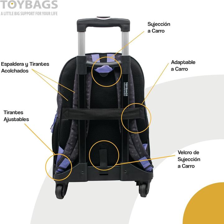 Actual product image Kuromi Kinderrucksack
