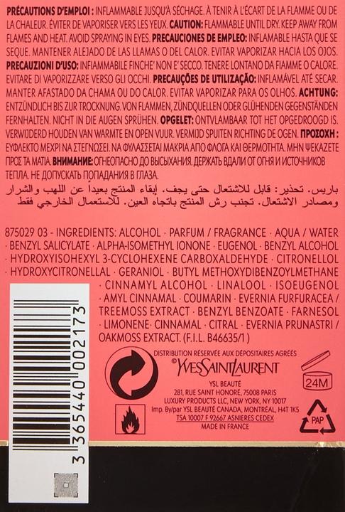 Produktbild Yves Saint Laurent Paris (Eau de Toilette, 75 ml)