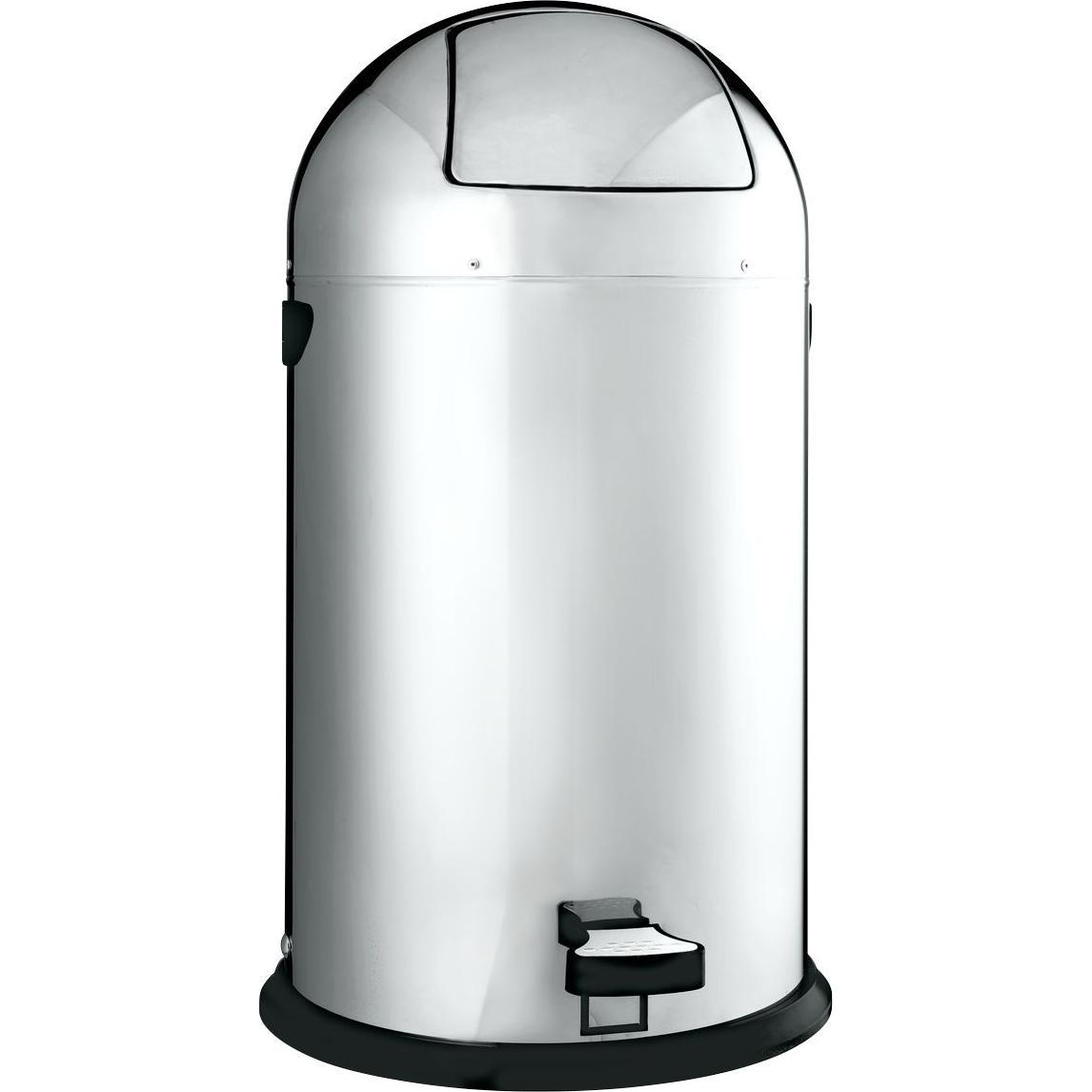 0 Tretabfallsammer, Abfalleimer, Silber
