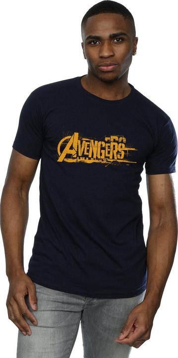 Produktbild Avengers Infinity War Orange Logo TShirt (3XL)
