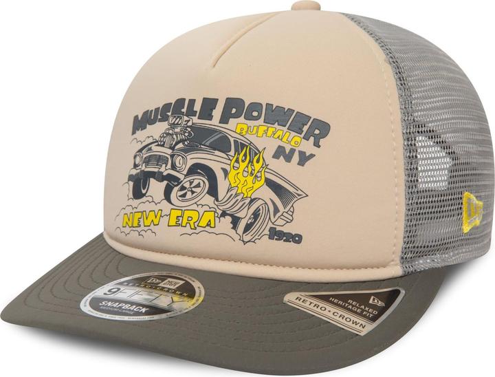 Produktbild New Era 9Fifty Strapback Cap - RETRO CROWN Muscle Power - M/ (M, L)