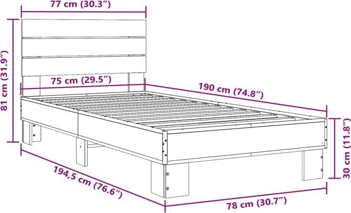 Image du produit vidaXL Kathrine (120 x 200 cm)