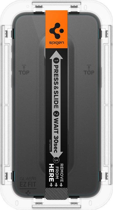 Actual product image Spigen Glas.TR EZ Fit (2 pcs., Apple iPhone 15 Pro)