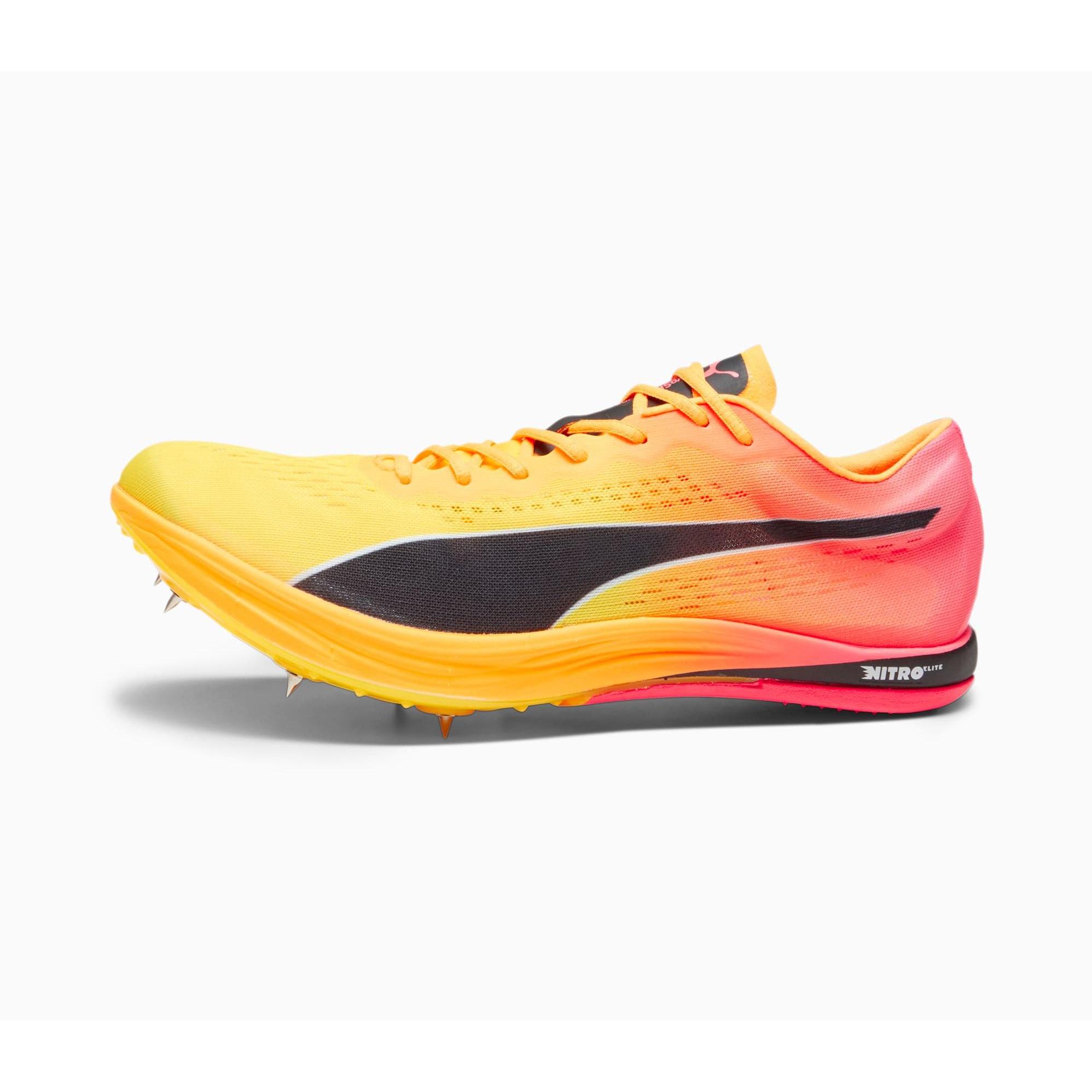 Puma, Unisex, Laufschuhe, evoSPEED Long Distance Nitro Elite+ (47), Orange