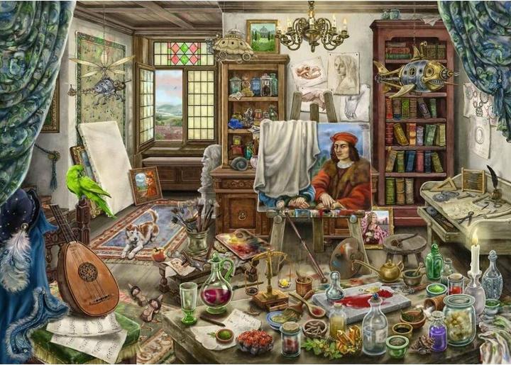 Image du produit Ravensburger Atelier d'artistes (759 pièces)