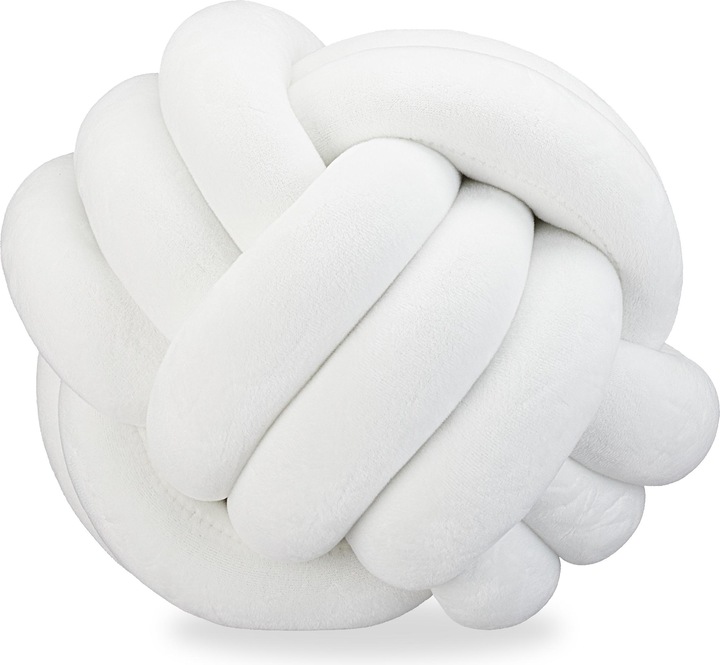 Immagine prodotto Relaxdays Cuscino a gomitolo (25 x 25 x 25 cm)
