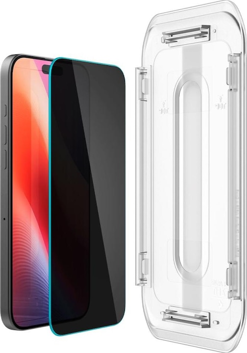 Image du produit Spigen Glas.Tr "Ez Fit" 2-Pack pour iPhone 16 Pro 6,3" intimité (2 pièce(s), Apple iPhone 16 Pro)