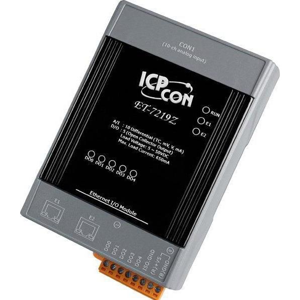 Moxa MODBUS/TCP I/O MODULE, 2x LAN, Netzwerkadapter