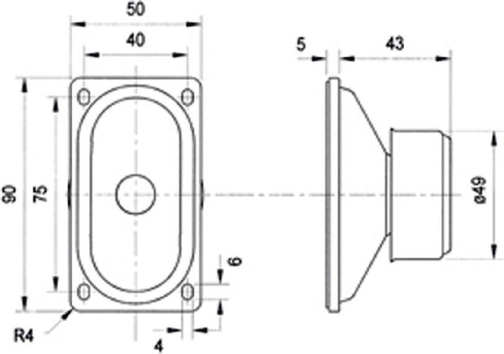 Produktbild Visaton HiFi-Hochtonkalotte SC 5,8 Ohm