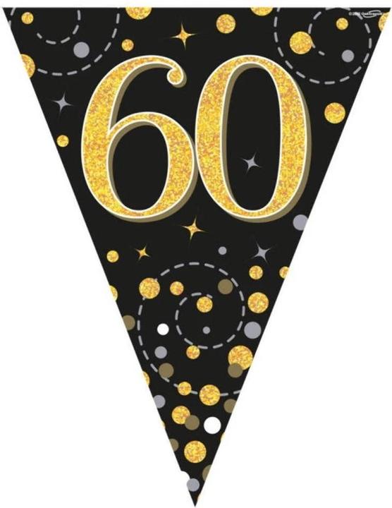 Actual product image Oaktree Sparkling 20th Birthday Bunting