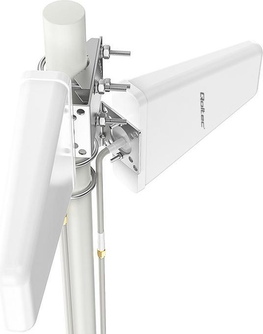 Image du produit Qoltec Antena 4G LTE DUAL | 14dBi | dookólna | zewnętrzna (4G)