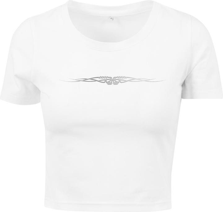 Produktbild Merchcode Ladies Tribal Cropped Tee (L)