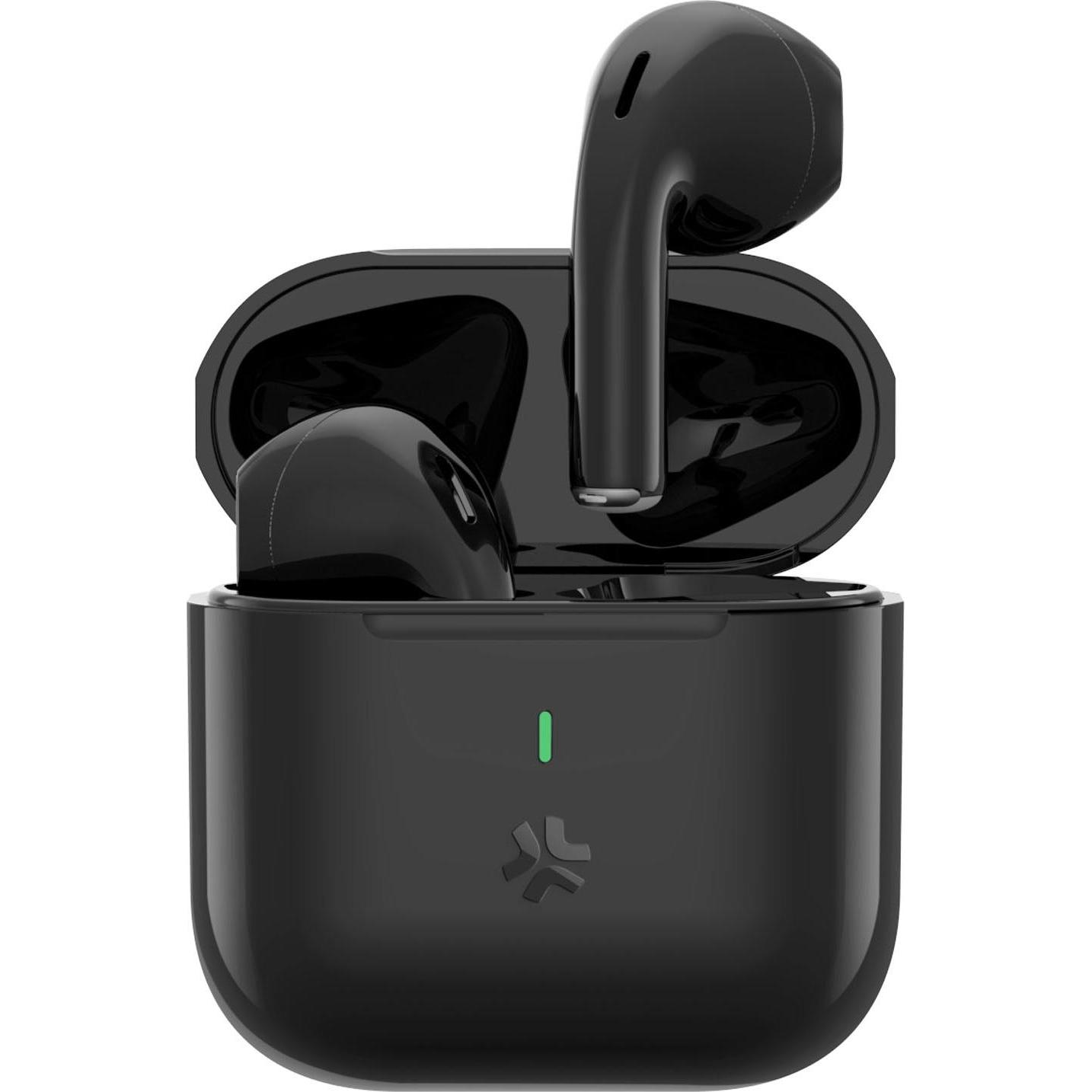 Celly Compactbk (Keine Geräuschunterdrückung, 4 h, Kabellos), Kopfhörer, Schwarz