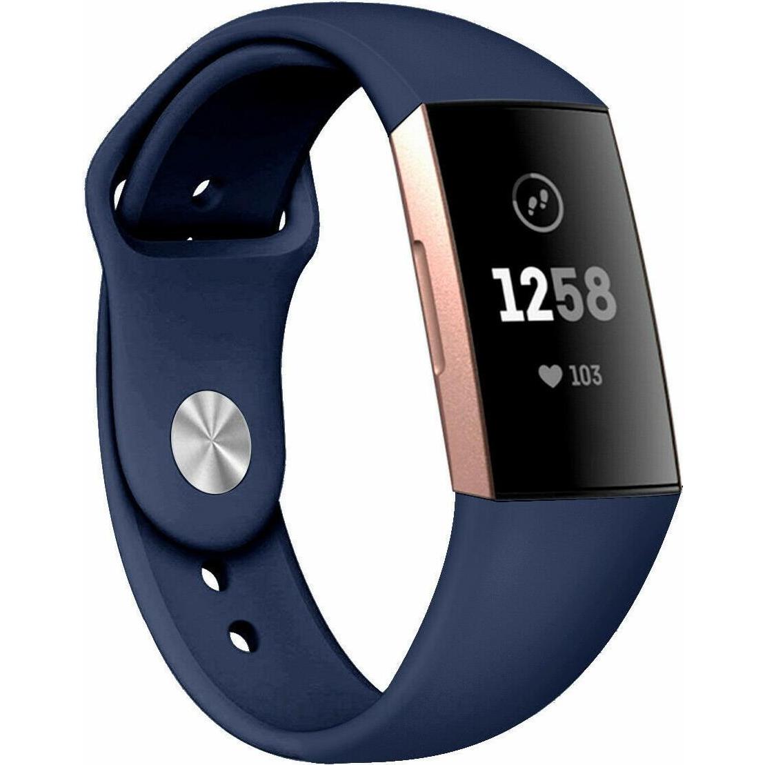 Strap-it Sportarmband (Silikon, Charge 3), Uhrenarmband, Blau