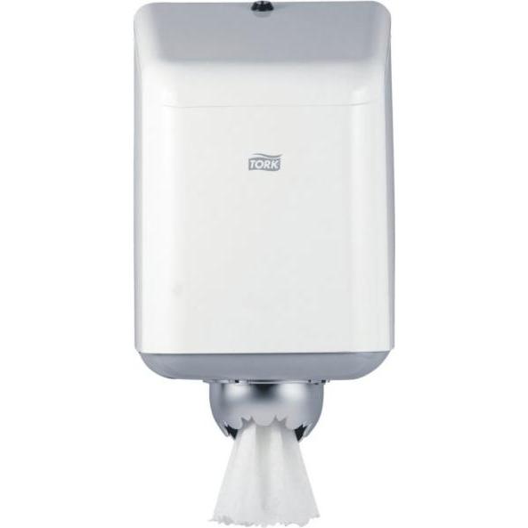 Tork, Papierhandtuchspender, Wischtuch-Innenabrollungsspender Performance (M2-System) Metall weiss