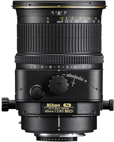 Image du produit Nikon PC-E Nikkor 45mm f/2.8D ED Tilt-Shift (Nikon F, Plein format)