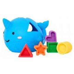 Jellystone Designs Silikon-Formsortierer in Form eines See-Narwals